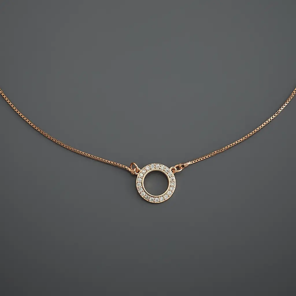 Kushal'S Fashion Jewellery  Plated Party Trendy Zircon Necklace-187033