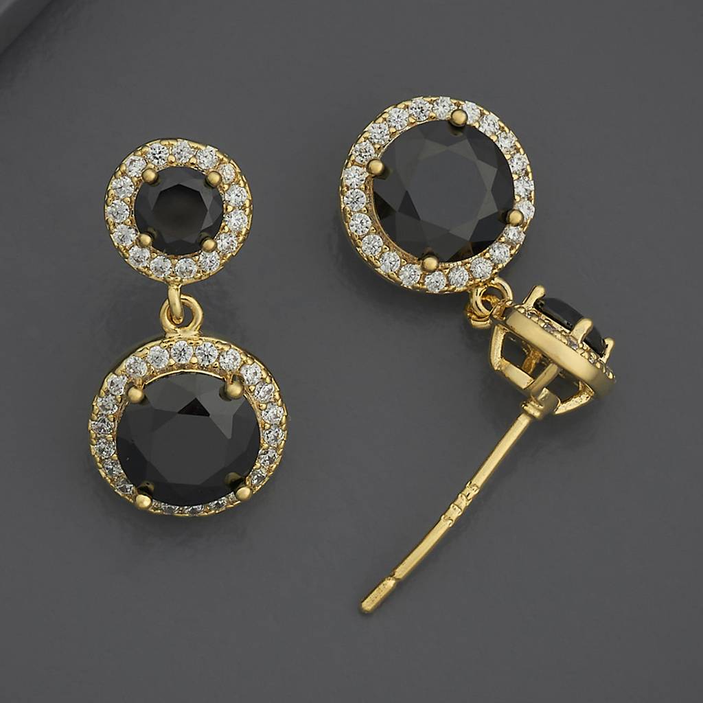 Kushal'S Fashion Jewellery Party Zircon Drop Earrings-185966 : 443514