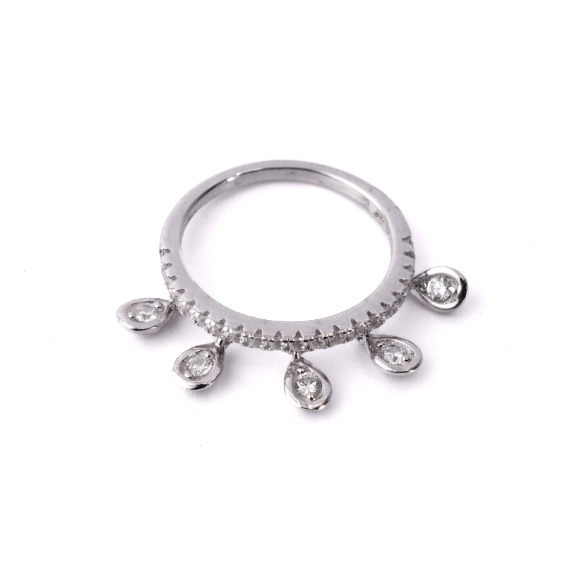 Dewdrop Charm Ring : JEWRIN17_6_S