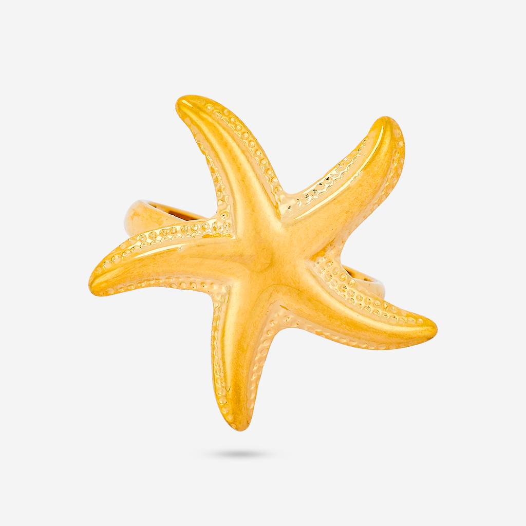 Kushal'S Fashion Jewellery Gold Gold-Plated Party Trendy Zircon Finger Ring -455166 : 455166