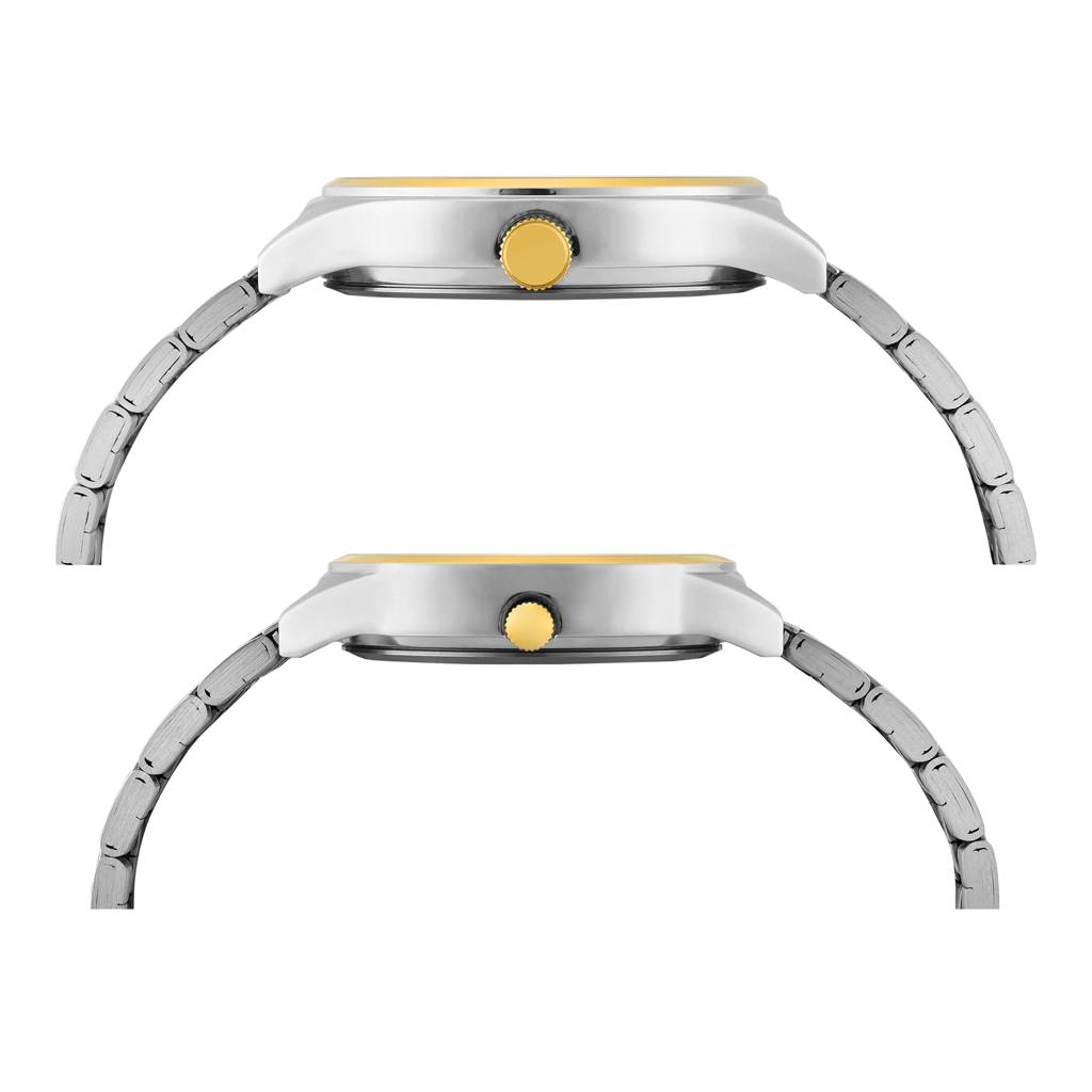 Timex Trendline Round 42Mm Analog Pair Watch - Tw00Pr348 : TW00PR350