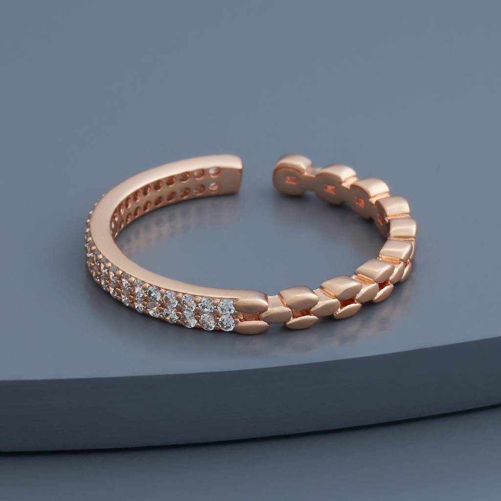 Party Trendy Zircon Finger Ring-180064 : 430419