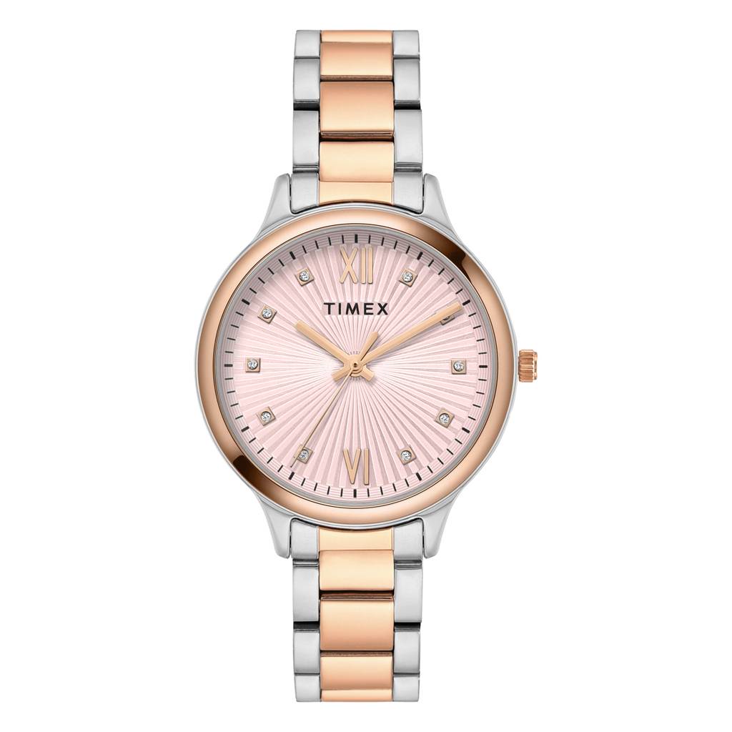 Timex Trendline Round 34Mm Analog Women Watch - Twtl13413 : TWTL12114