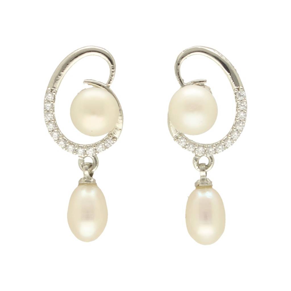 Faneel Pearl Earrings : JPSEP-24-109