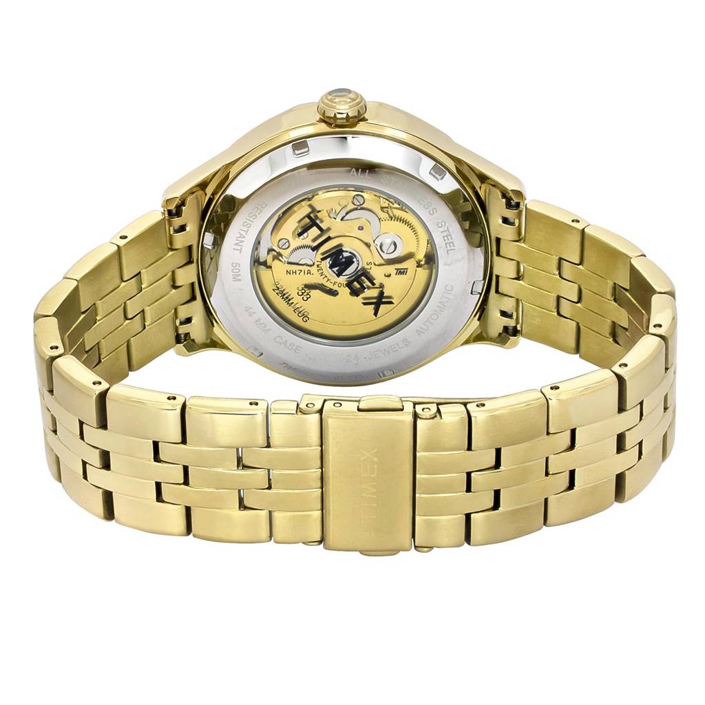 Timex Signio Round Analog Automatic Men Watch - Tweg27600 : TWEG27600