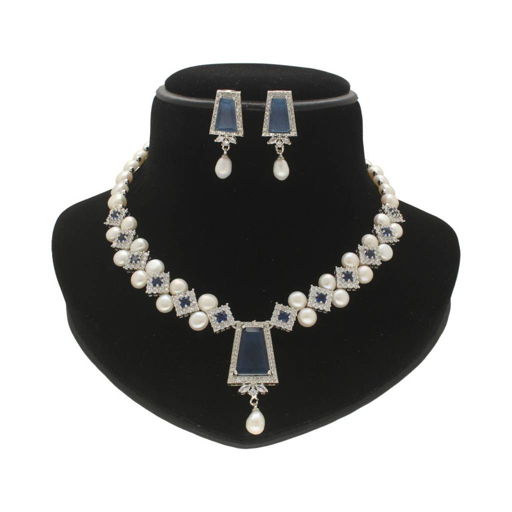 Riviera Pearl Necklace Set : JPFEB-24-024