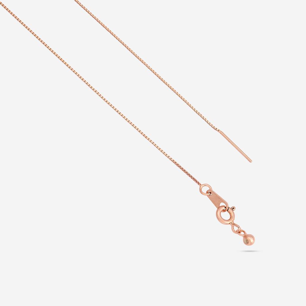 Plated Party 92.5 Sterling Silver Chain Necklace  -188328 : 448204