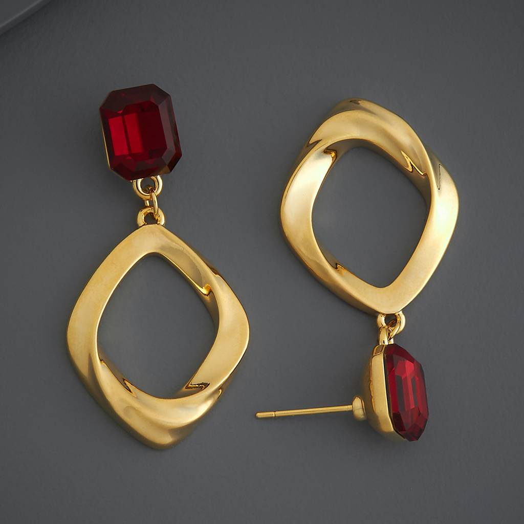 Kushal'S Fashion Jewellery Party Zircon Drop Earrings-186132 : 443898