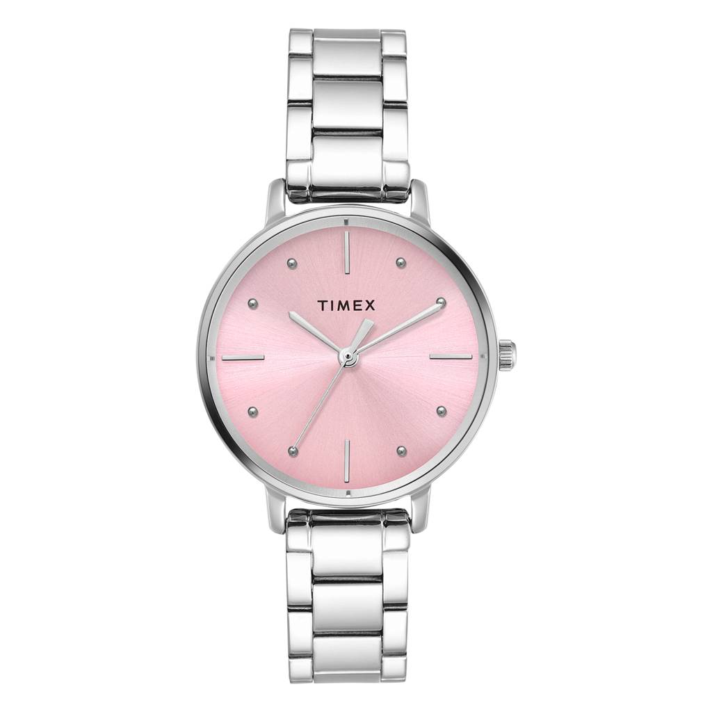 Timex Trendline Round 34Mm Analog Women Watch - Twel15823 : TWEL15824
