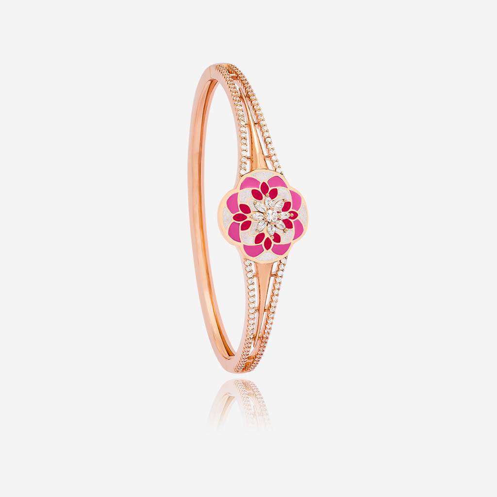 Kushal'S Fashion Jewellery Zircon Kada -169690 : 412383