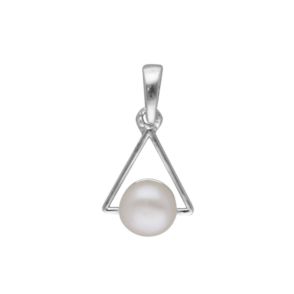 92.5 Sterling Silver Kavya Designer Pearl Pendant : JPMAY-22-173