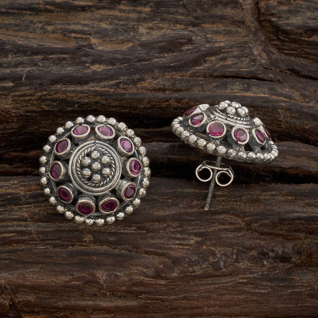 Kushal'S Fashion Jewellery 92.5 Silver Earring : 399995
