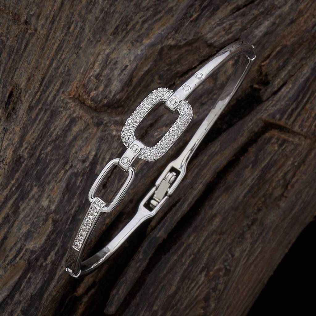 Kushal'S Fashion Jewellery Zircon Kada -171218 : 413528