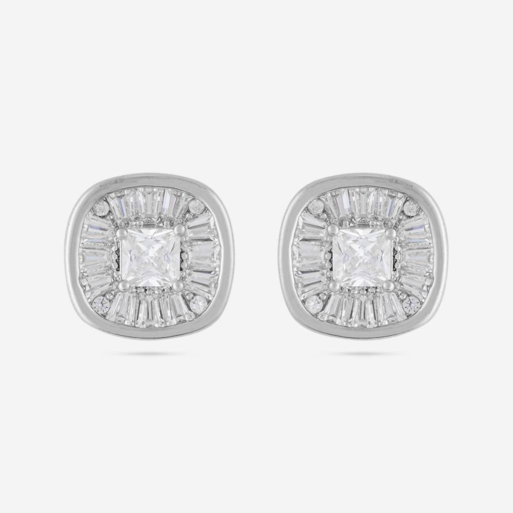 Kushal'S Fashion Jewellery Plated Party Trendy Zircon Studs-187413 : 446487