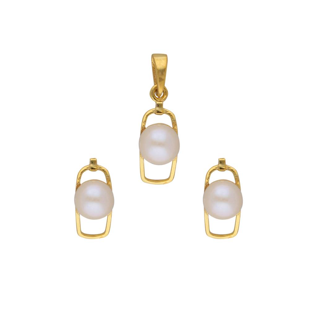 92.5 Sterling Silver Wishi Simple Pearl Pendant : JPMAY-22-159