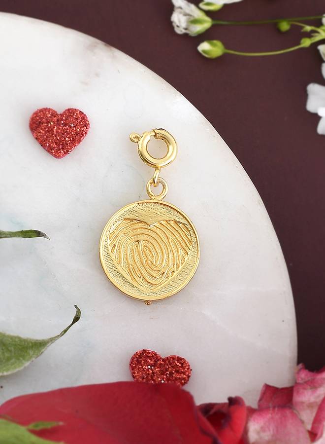 Valentine'S Day Collection Heart Prints Charm : 8905124490893