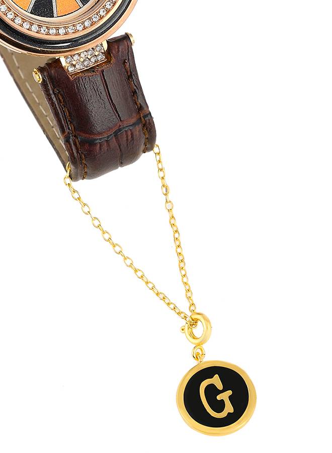Valentine'S Day Collection Alphabet Black Enamel Charm : 8905124491524
