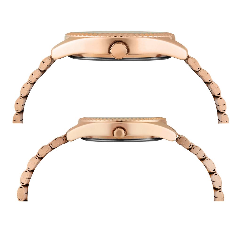 Timex Trendline Round 43Mm Analog Pair Watch - Tw00Pr345 : TW00PR346