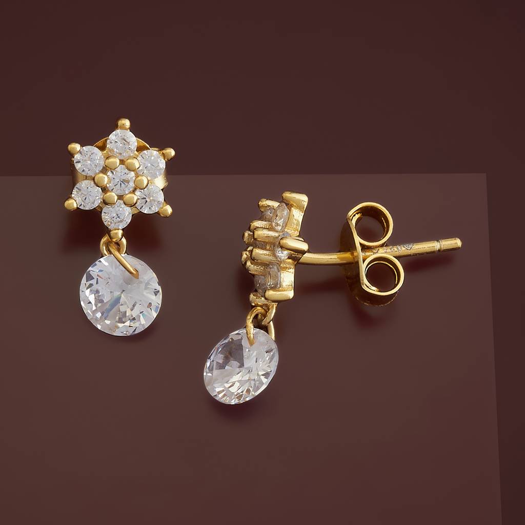 Kushal'S Fashion Jewellery Office Wear Silver Earring-176592 : 423326