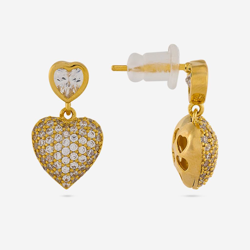Kushal'S Fashion Jewellery -Plated Party Trendy Zircon Drop Earrings -193078 : 456228