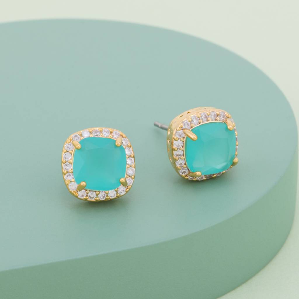 Kushal'S Fashion Jewellery   Plated Party Trendy Zircon Studs-189528 : 450275