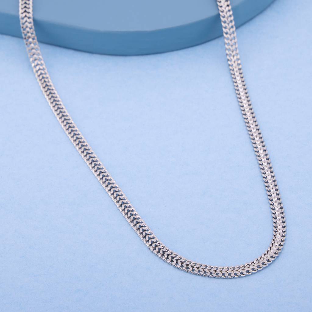 Kushal'S Fashion Jewellery Gold Rhodium-Plated Party Trendy Zircon Chain -446048 : 446048