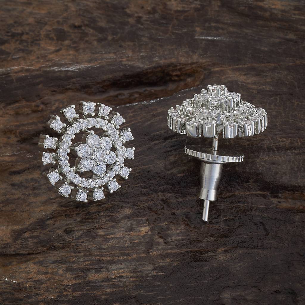 Kushal'S Fashion Jewellery Plated Party Zircon Studs-172767 : 413333