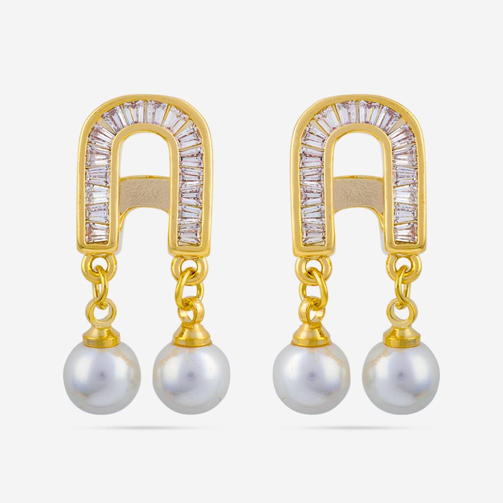 Kushal'S Fashion Jewellery Plated Party Trendy Zircon Drops-187556 : 446778
