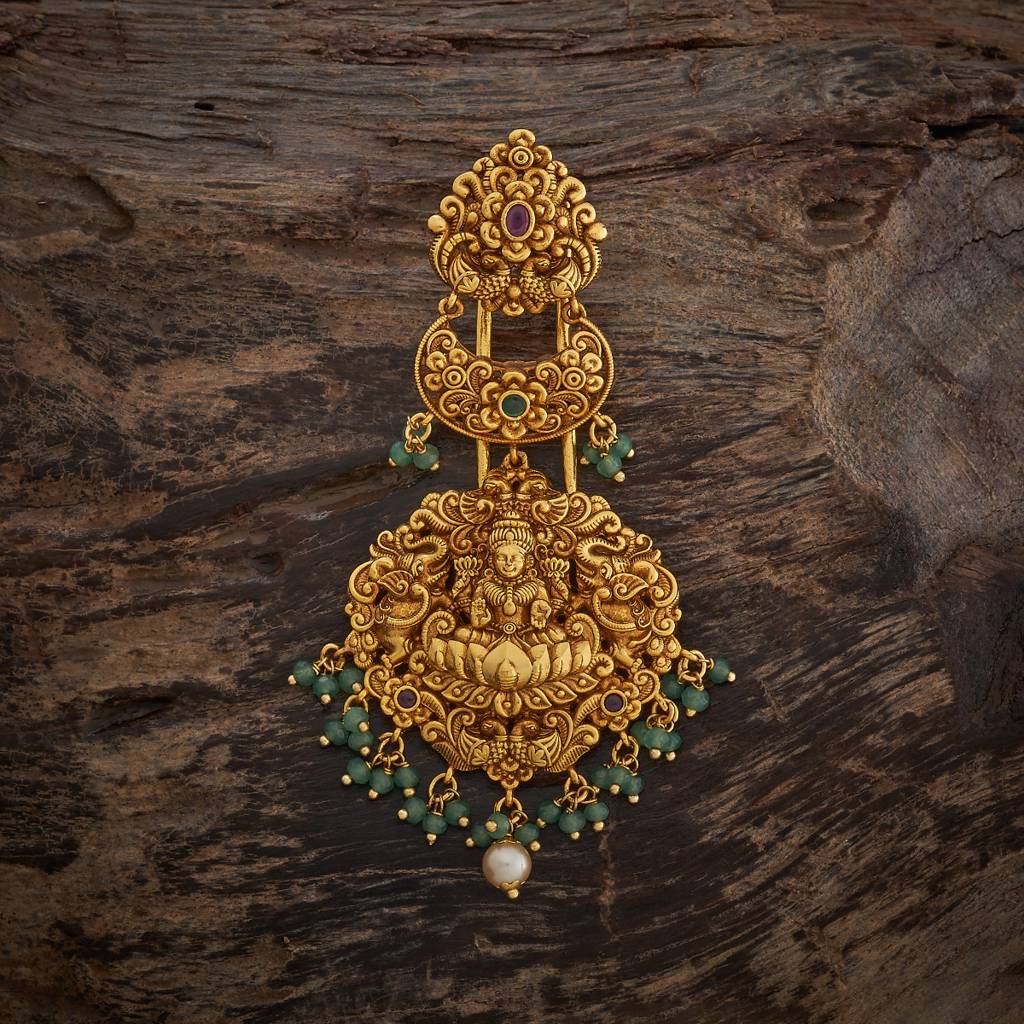 Kushal'S Fashion Jewellery Plated Ethnic Antique Hair Brooch -185164 : 442021