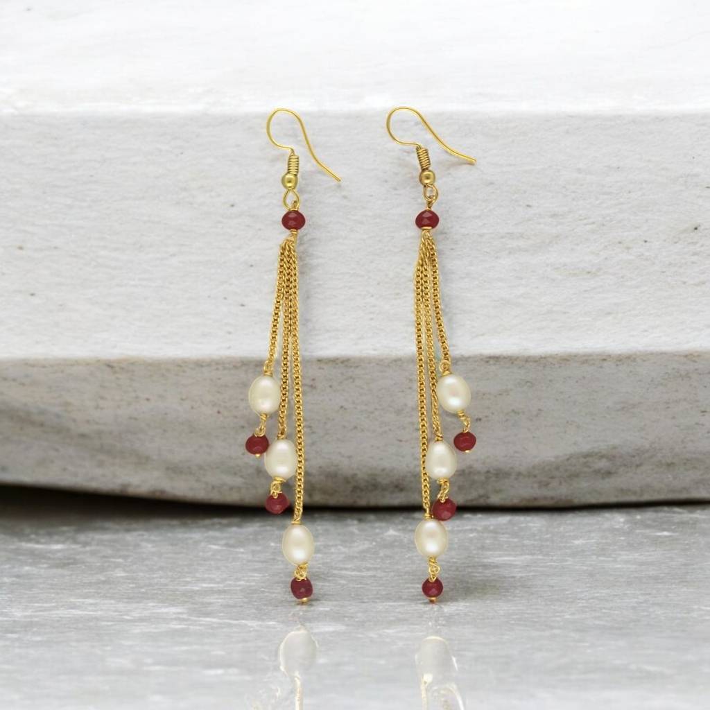 Adora Pearl Earrings : JPFEB-25-018