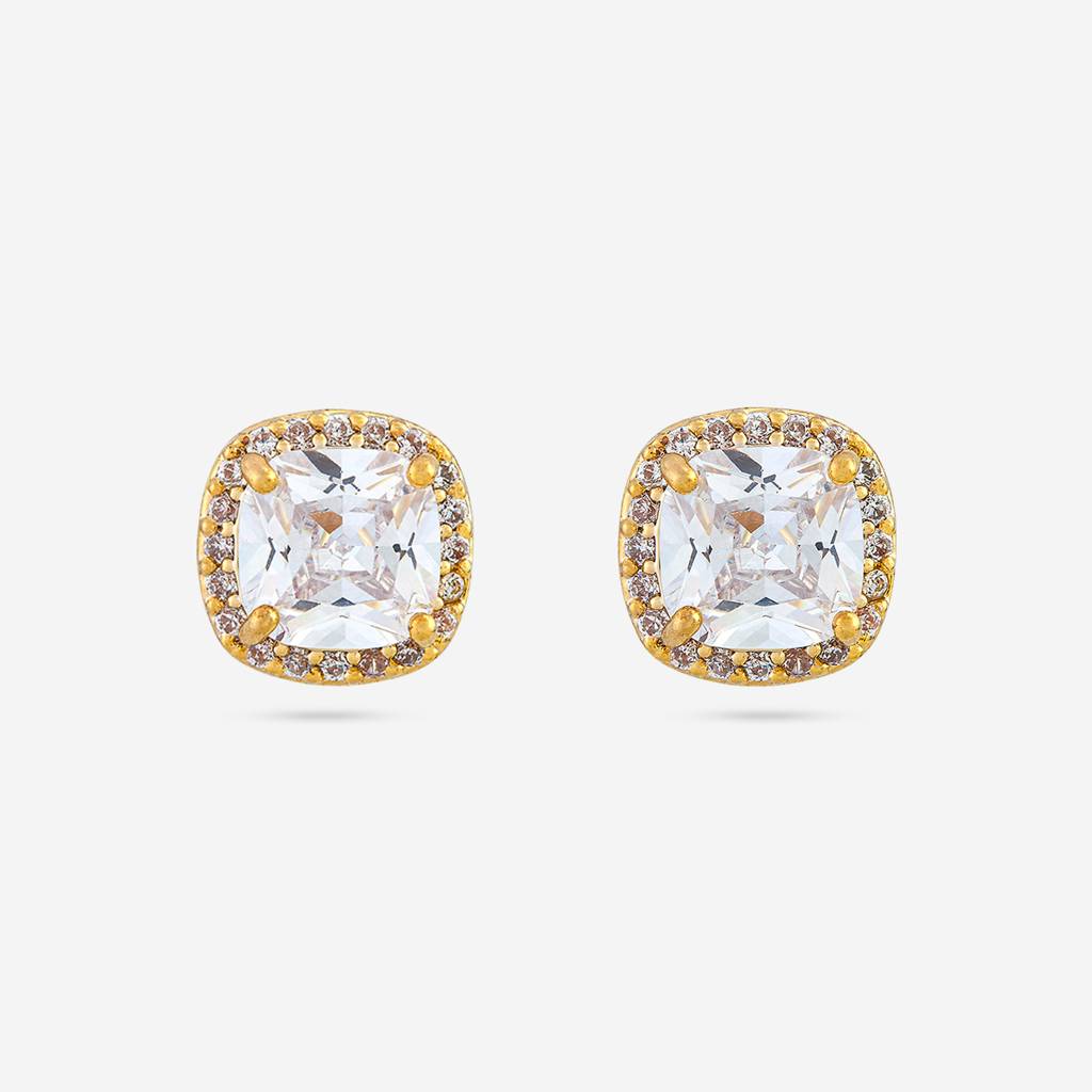 Kushal'S Fashion Jewellery   Plated Party Trendy Zircon Studs-189528 : 450271