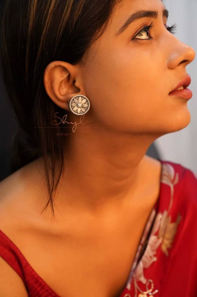 Mizoya Flower Motif Versatile Chain Necklace Set : SN106