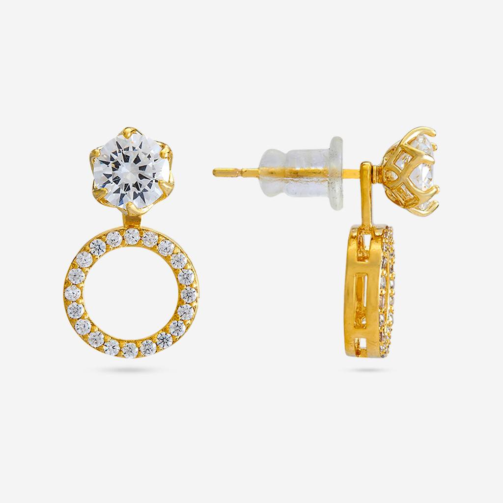 Kushal'S Fashion Jewellery   Plated Party Trendy Zircon Drops-187404 : 446459
