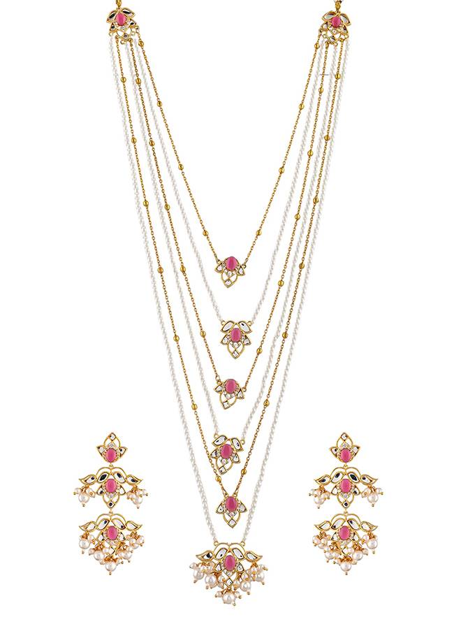 Heer Shabnam Rani Haar Set : 8905124516692