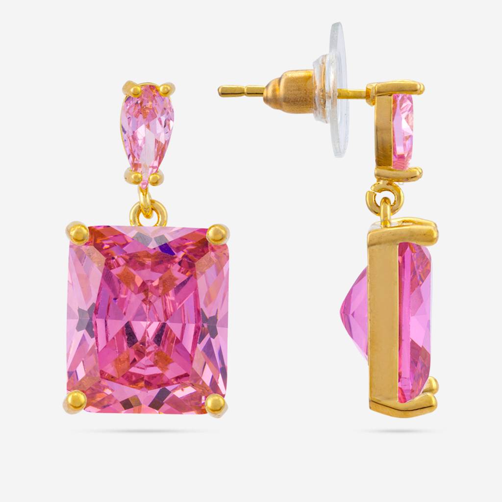 Kushal'S Fashion Jewellery Plated Party Trendy Zircon Drops-187438 : 446643