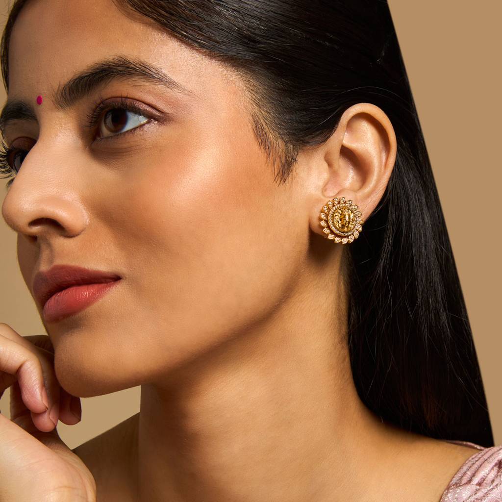 Kushal'S Fashion Jewellery Antique Earring -170392 : 410254