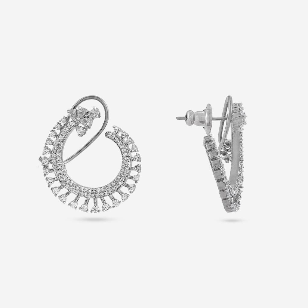 Kushal'S Fashion Jewellery -Plated Zircon Studs-187807 : 447293