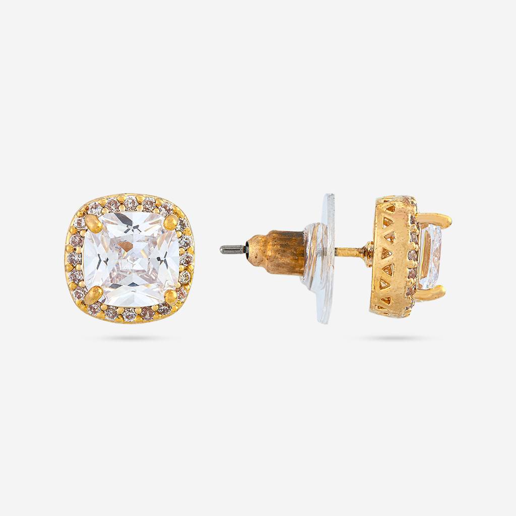Kushal'S Fashion Jewellery   Plated Party Trendy Zircon Studs-189528 : 450271
