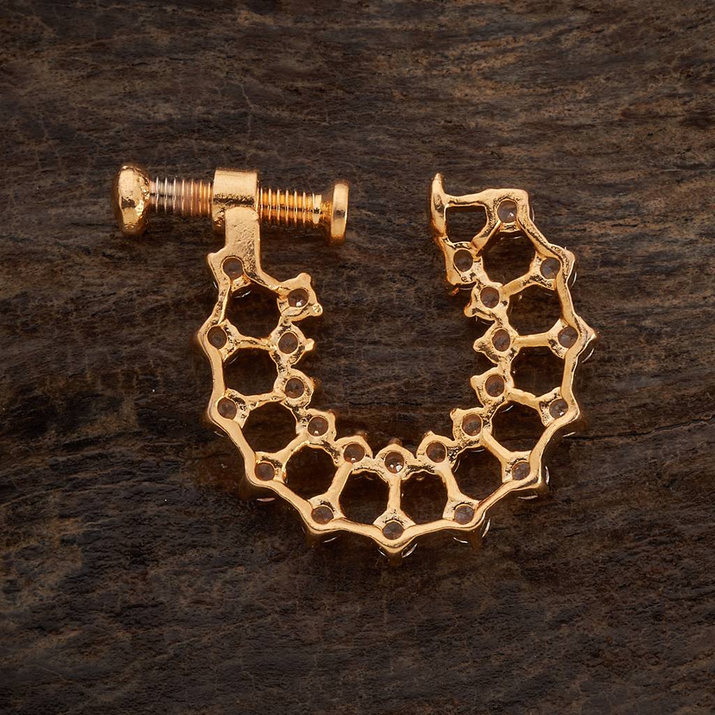 Kushal'S Fashion Jewellery Zircon Nath : 399651