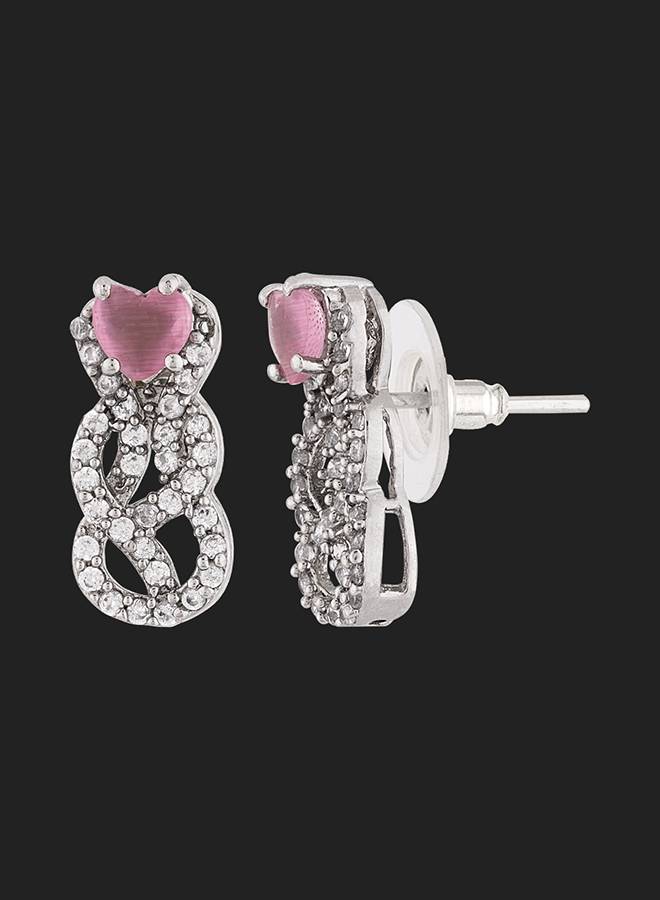 Love Knots Tiny Layered Drop Earrings : 8905124079814
