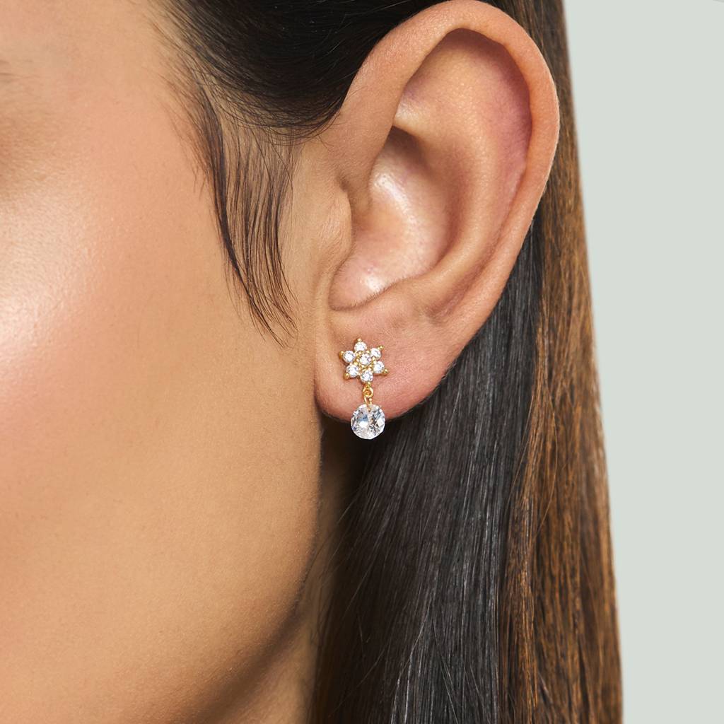 Kushal'S Fashion Jewellery Office Wear Silver Earring-176592 : 423328