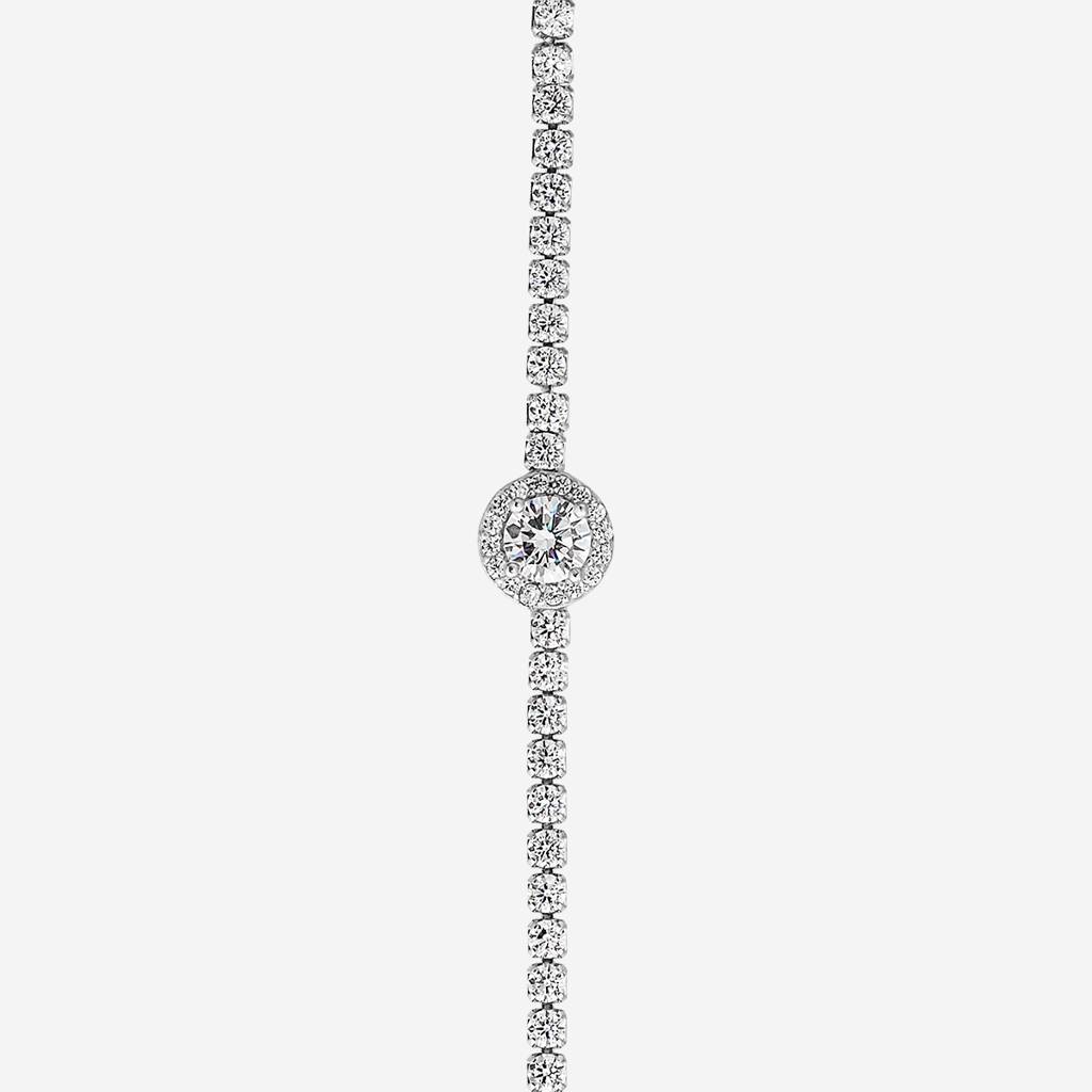 Kushal'S Fashion Jewellery Plated Party 92.5 Sterling Silver Bracelet -191286 : 453358