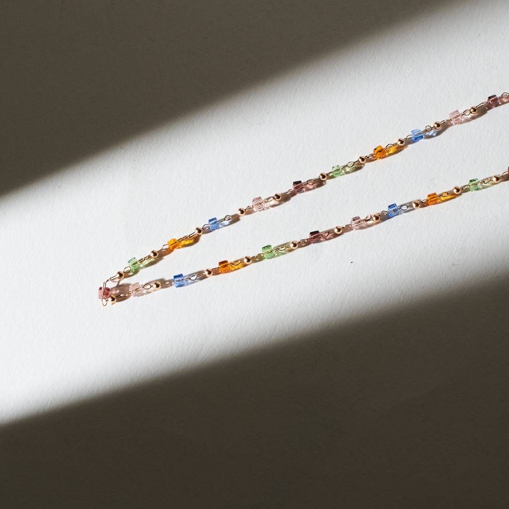 Tribal Boho Beaded Chain : MN1S0824