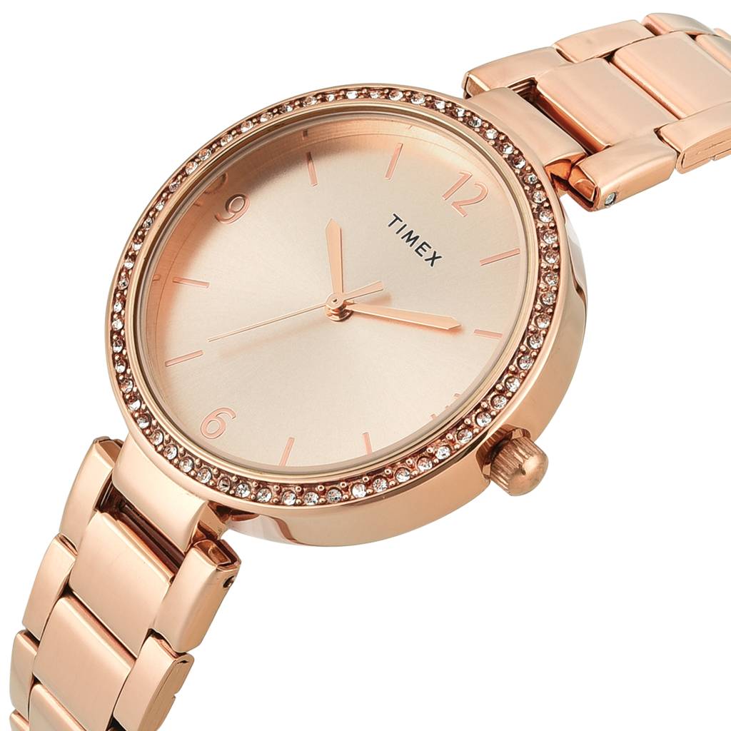 Timex Trendline Round 35Mm Analog Women Watch - Twel18718 : TWEL18718