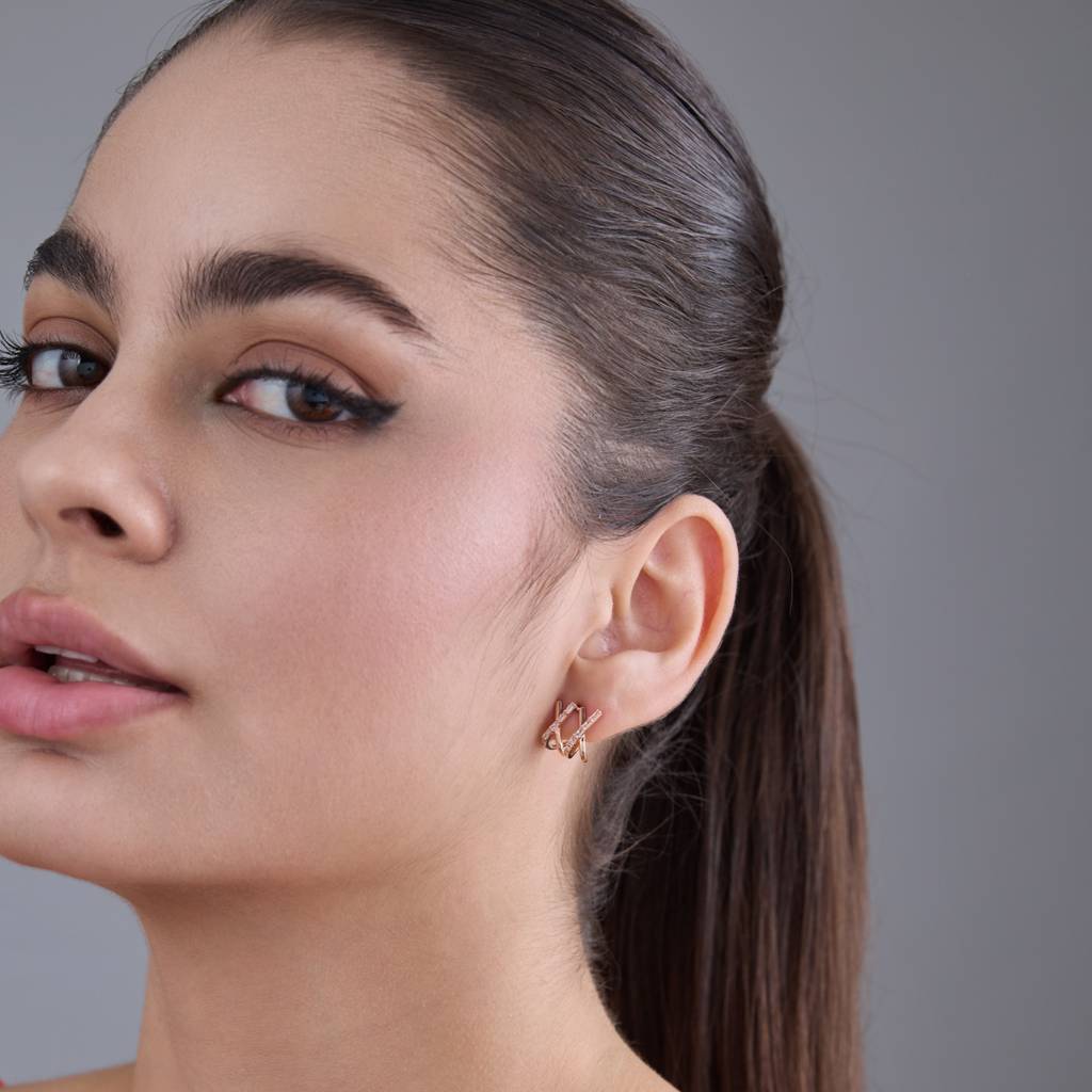 Kushal'S Fashion Jewellery Party Zircon Studs Earring-186328 : 444373