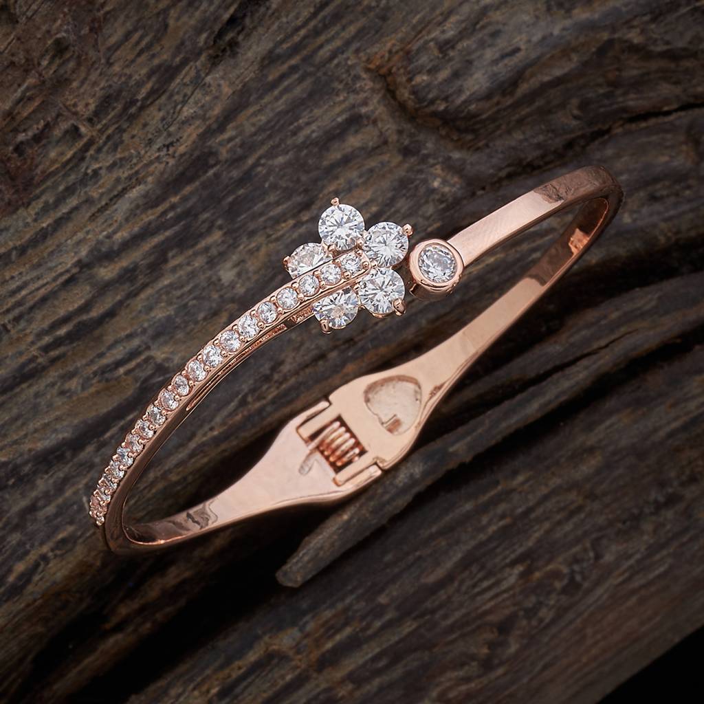 Kushal'S Fashion Jewellery Zircon Kada -171187 : 413499