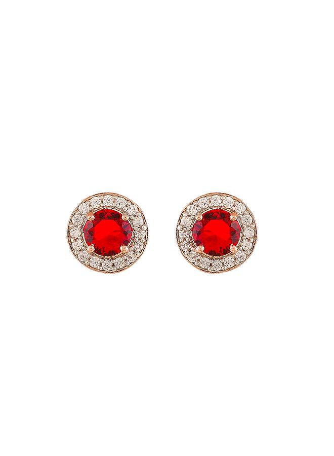 Sparkling Essentials Red Round Cut Zirconia Box Set : 8905124480306