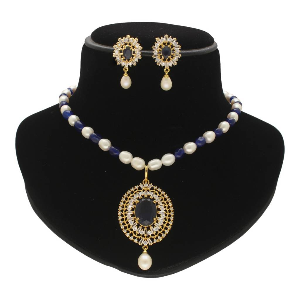 Nivan Pearl Necklace Set : JPSEP-24-038