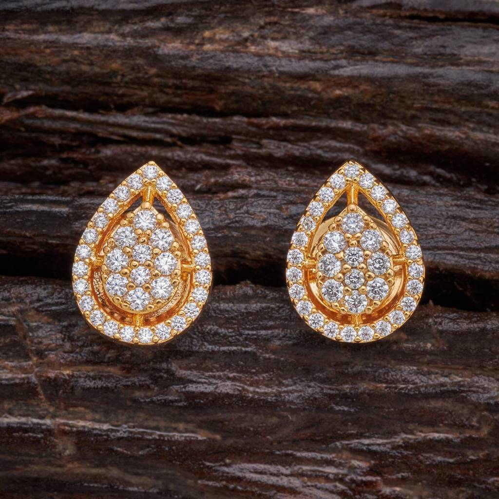 Kushal'S Fashion Jewellery Plated Party Zircon Studs-143203 : 353807