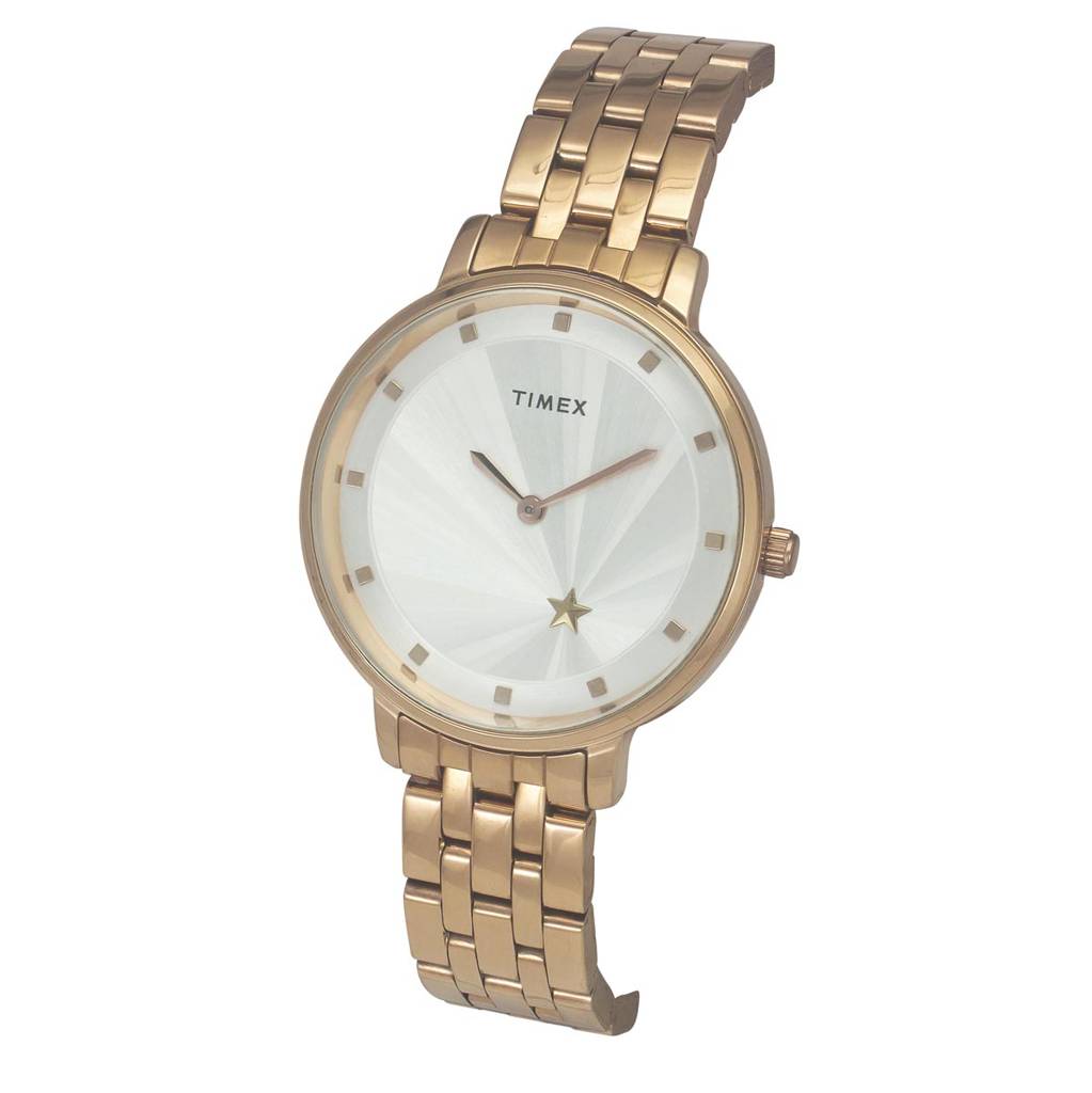 Timex Trendline Round 34Mm Analog Women Watch - Twel19102 : TWEL19102